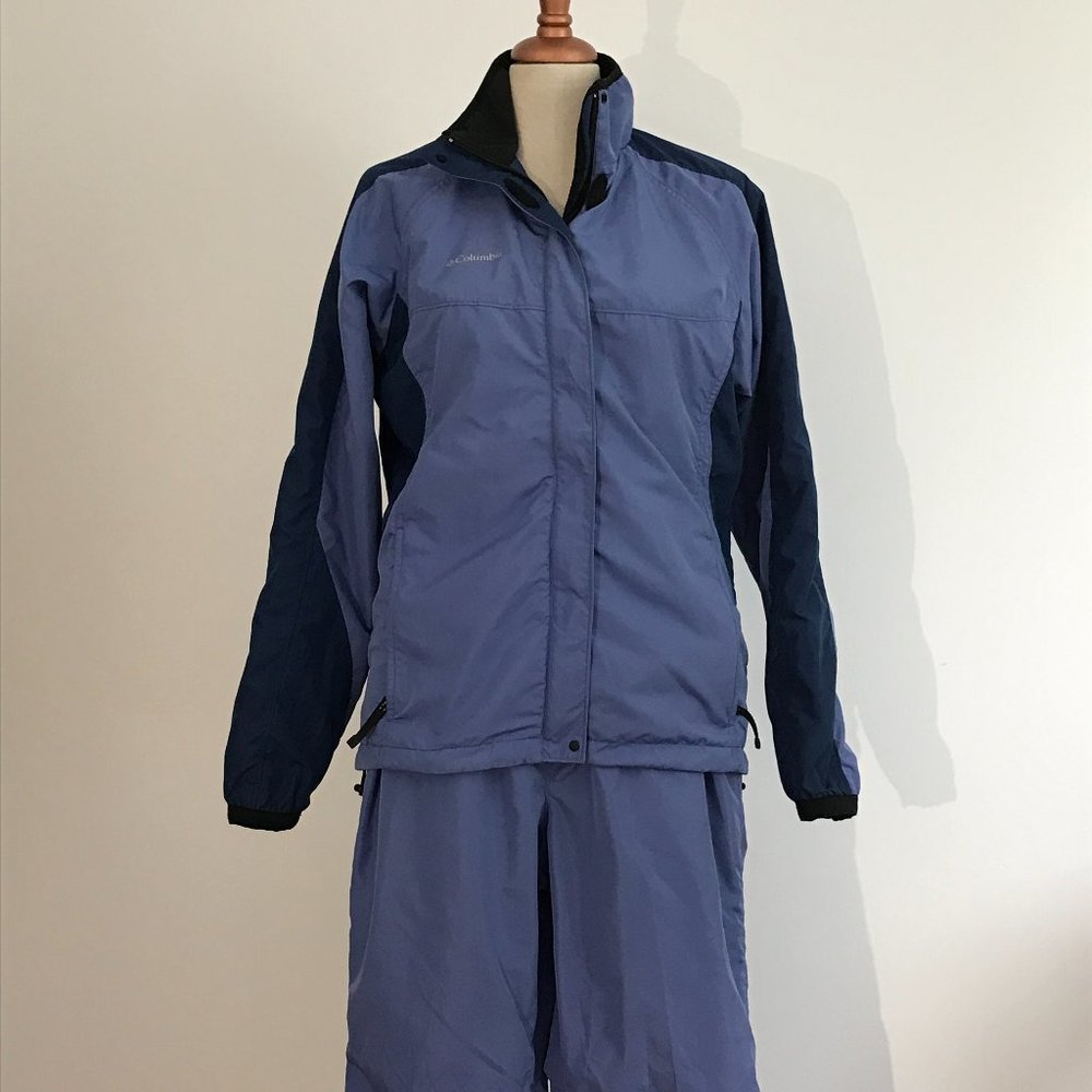 Columbia - Blue Jacket & Pant Rain Suit 2 pieces